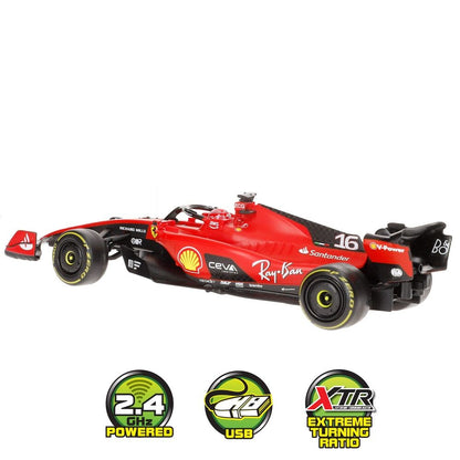 Ferrari di Formula 1 radiocomandata da Charles Leclerc