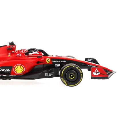 Ferrari di Formula 1 radiocomandata da Charles Leclerc