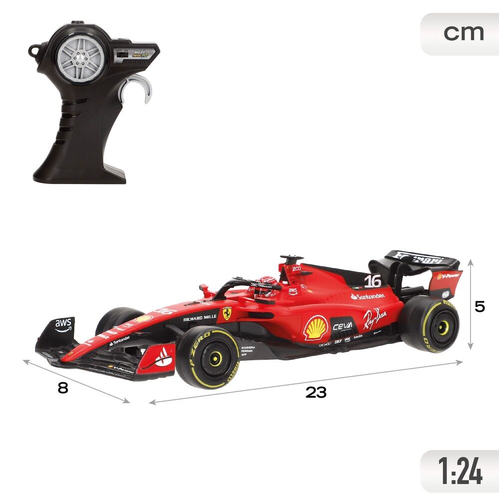 Ferrari di Formula 1 radiocomandata da Charles Leclerc