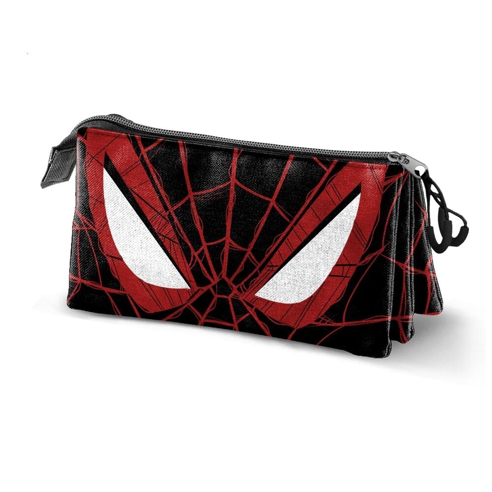 Vision Spiderman Marvel triple pencil case