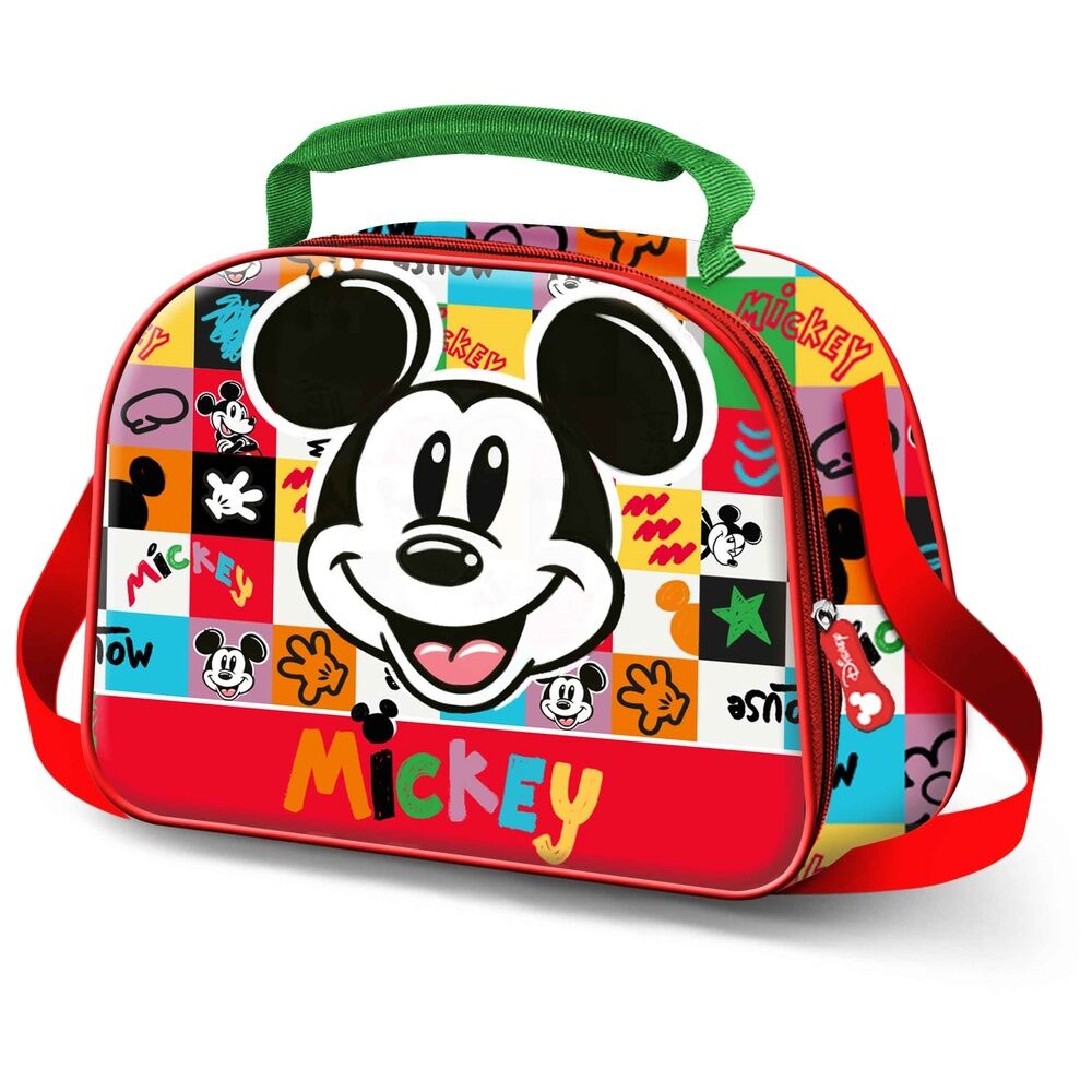 3d mood mickey disney lunch bag