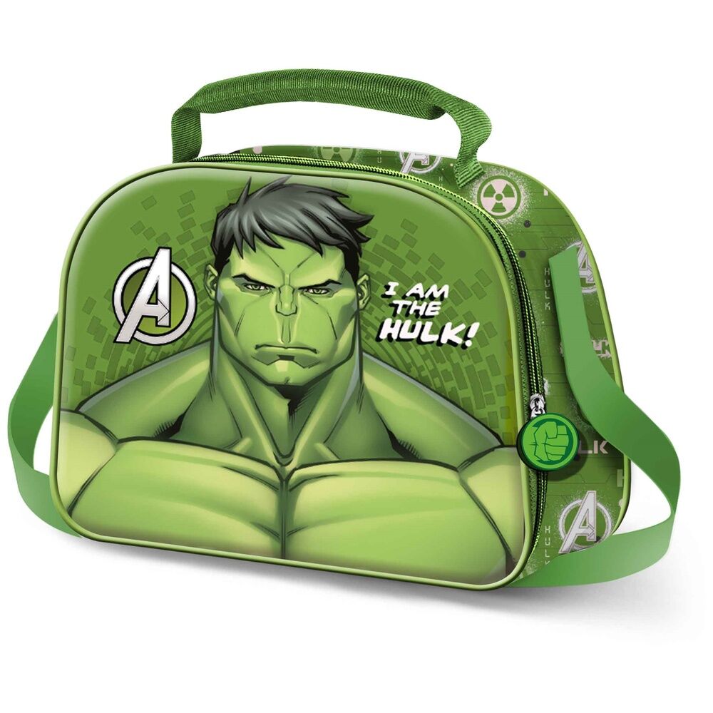 3d rage hulk marvel snack bag