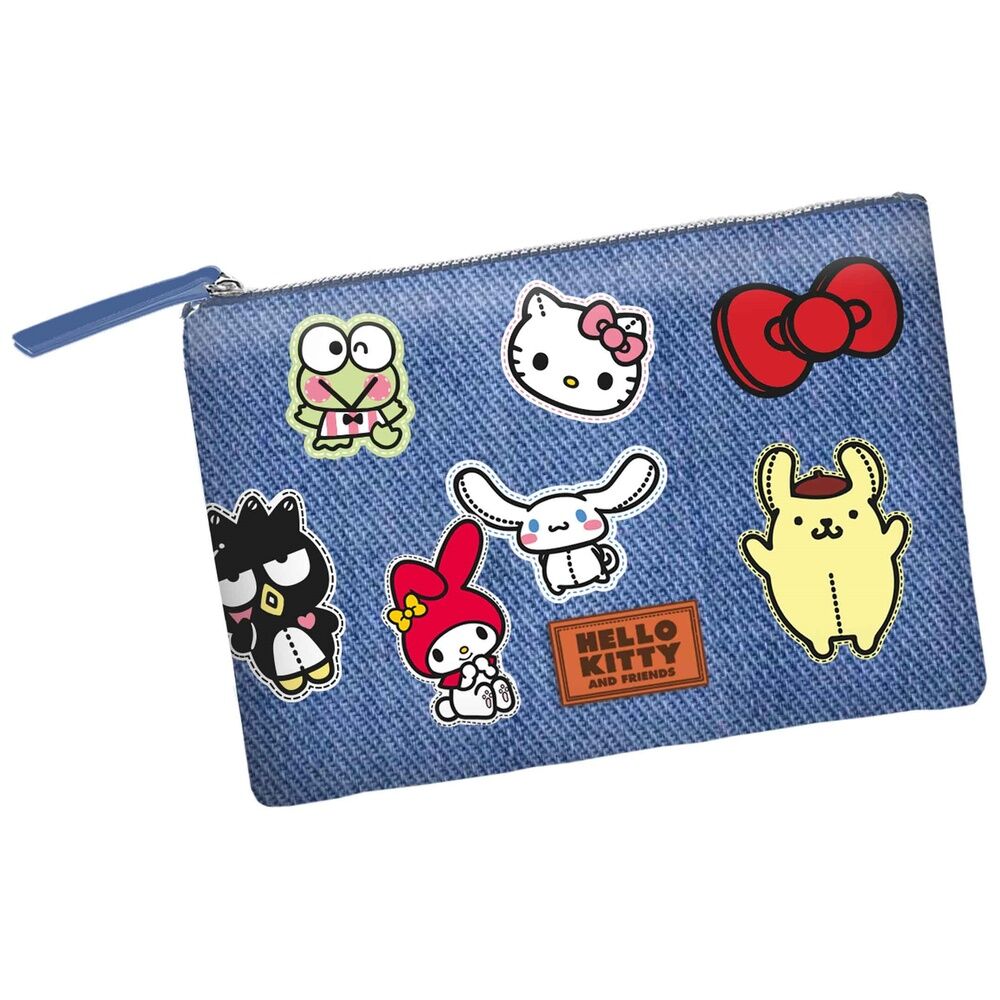 hello kitty stickers toiletry bag