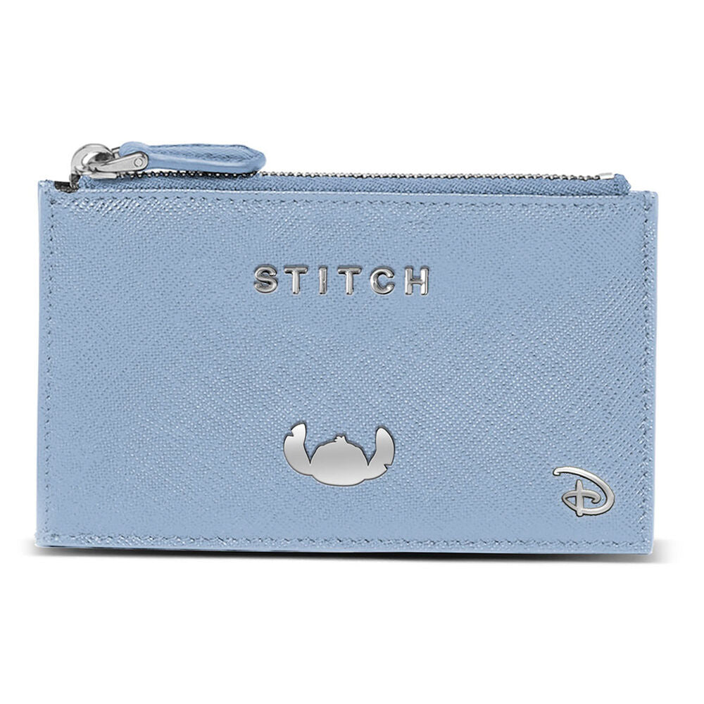 cream stel stitch disney card holder