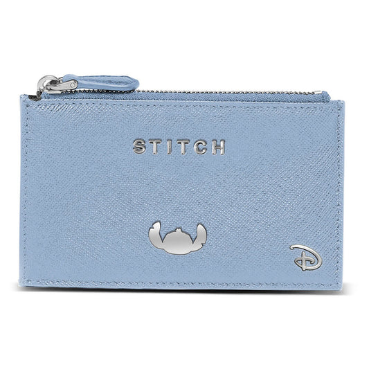 cream stel stitch disney card holder