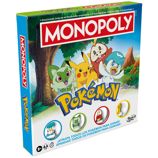 monopoly pokemon board game in spanish