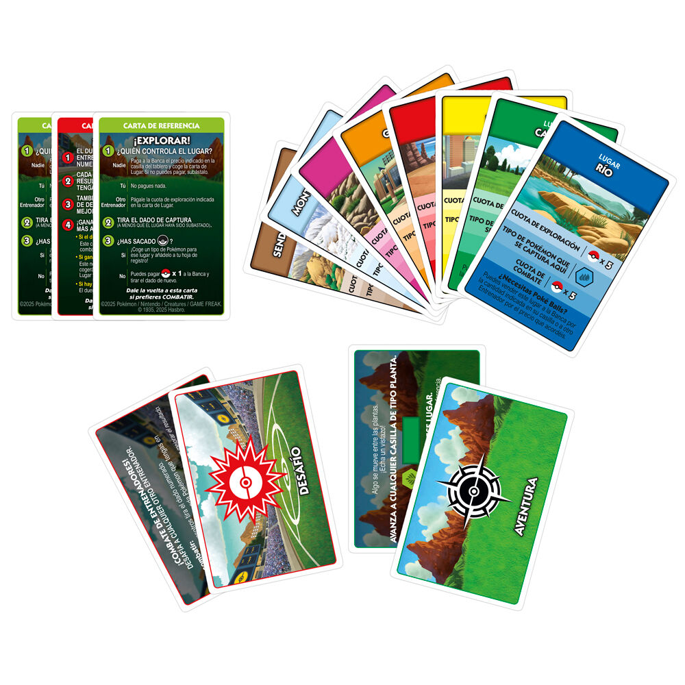 Gra planszowa Monopoly Pokemon w języku hiszpańskim