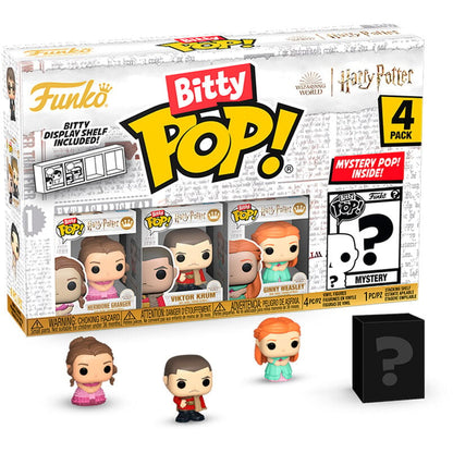 Blister 4 Bitty POP Harry Potter Hermione figures