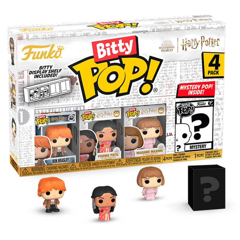 blister 4 figures bitty pop harry potter ron