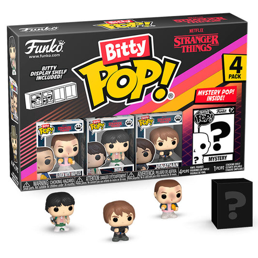 blister 4 bitty pop figures stranger things eleven