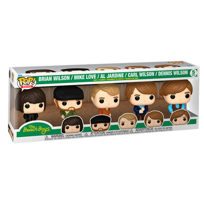 blister of 5 pop figures the beach boys