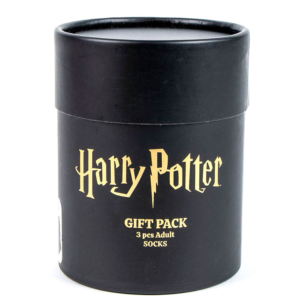 Set of 3 Harry Potter adult socks, assorted