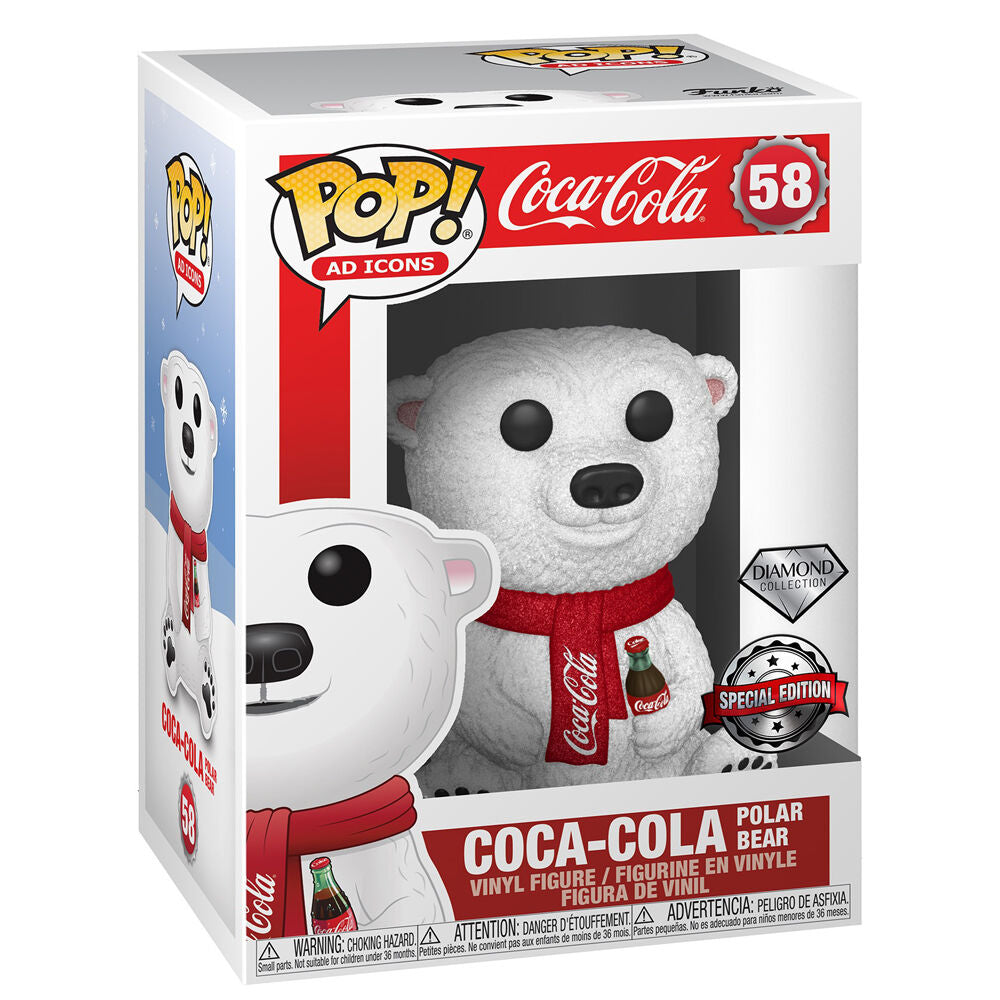 Exklusive Coca Cola Eisbär POP Figur