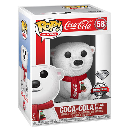 Exklusive Coca Cola Eisbär POP Figur