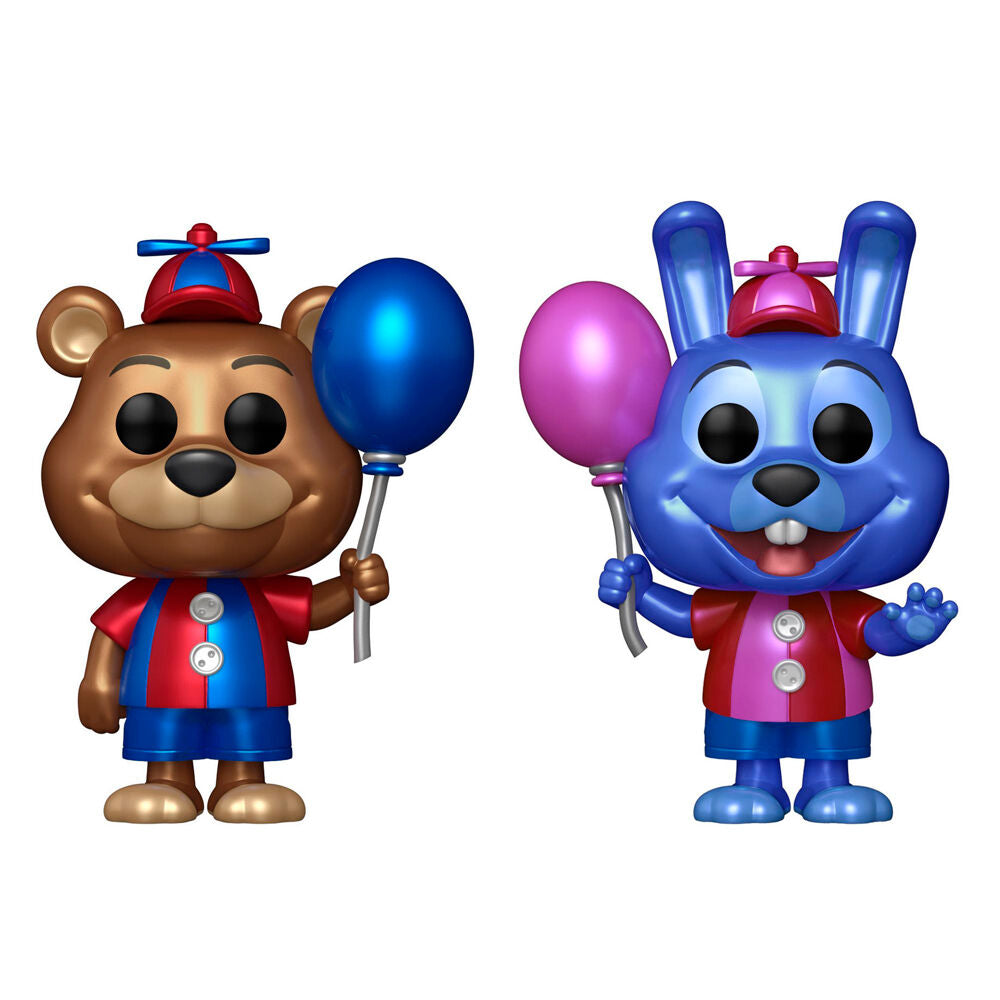 Blister 2 POP figures Five Nights at Freddys Ballon Freddy & Balloon Bonnie Exclusive