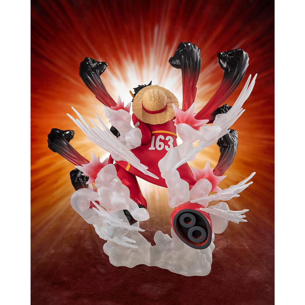 Figura S.H. Figuarts Zero Monkey D. Luffy Gum Gum Hawk Gatling Extra Battle One Piece 18cm