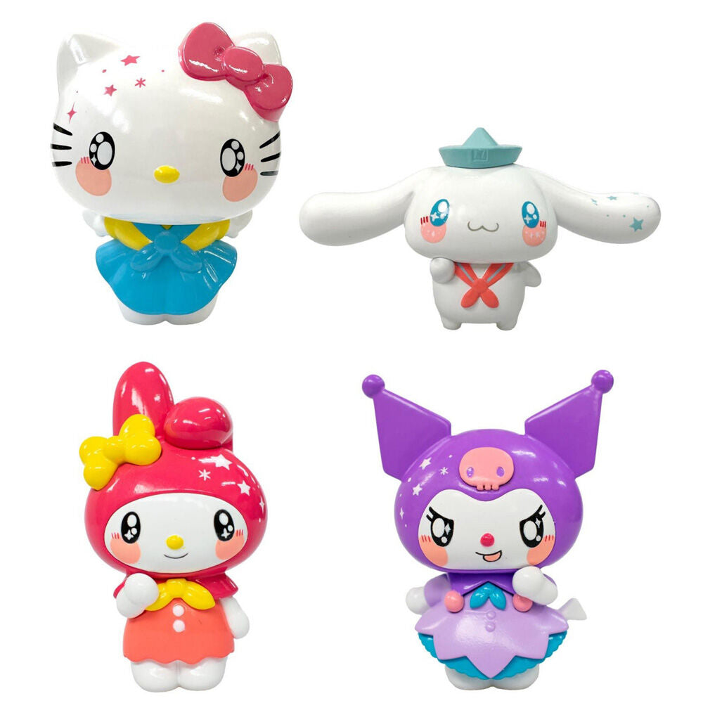 Blister of 4 Hello Kitty Friends figures