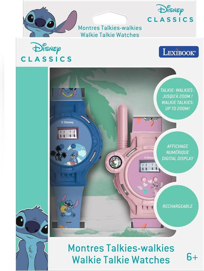 stitch disney walkie talkie watch