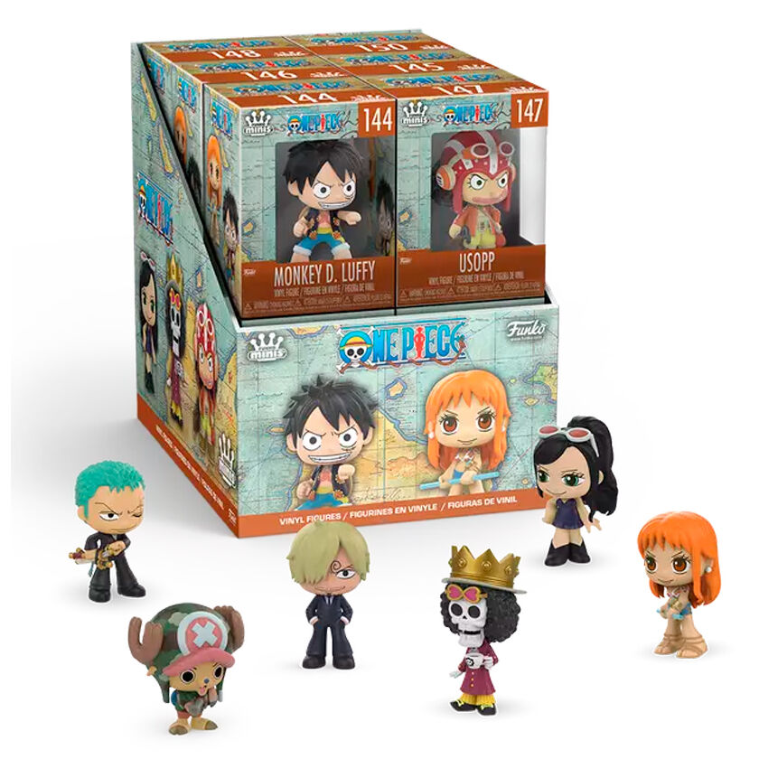 mini one piece figure assorted