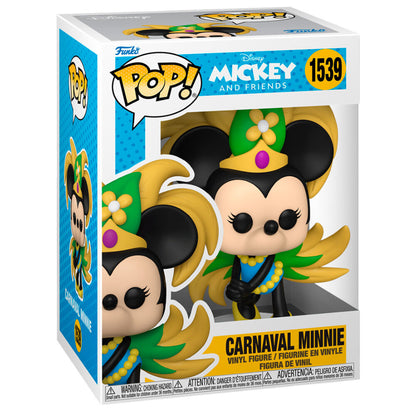 Figura POP Disney Mickey e Amigos Carnaval Minnie