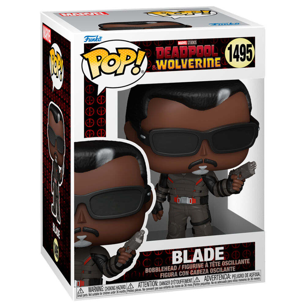 Figura POP de Marvel Deadpool y Wolverine Blade