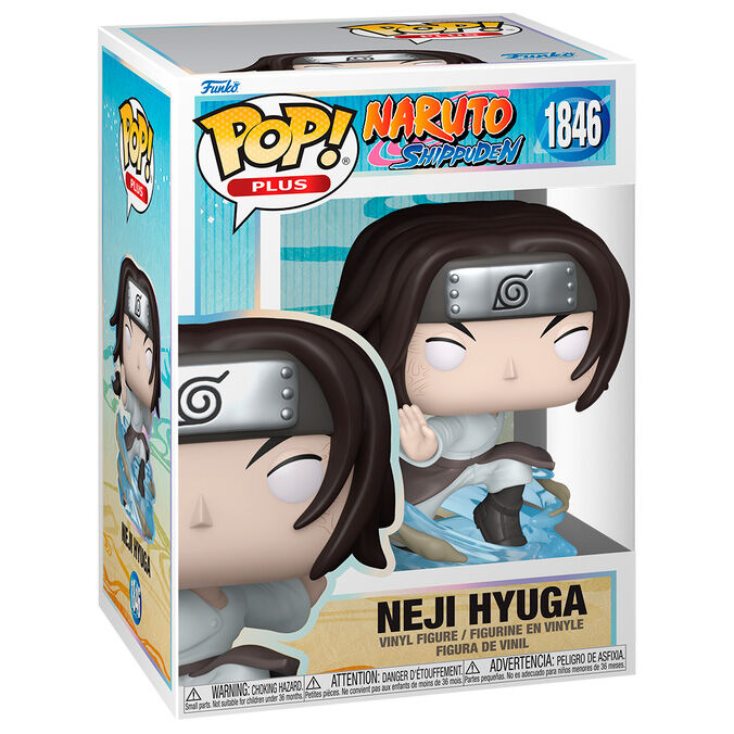 pop plus figure naruto shippuden neji hyuga