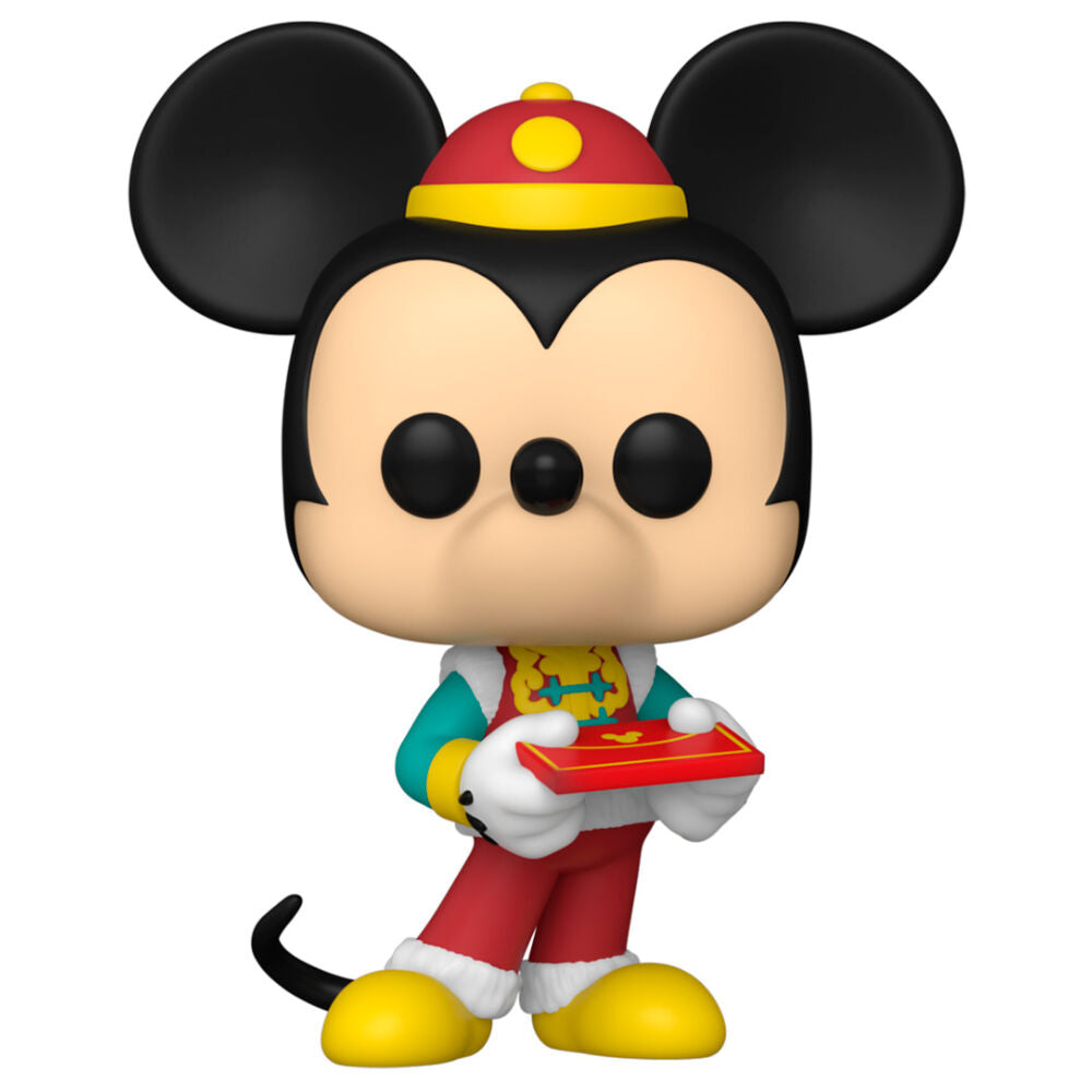 pop figure disney mickey and friends lunar new year mickey