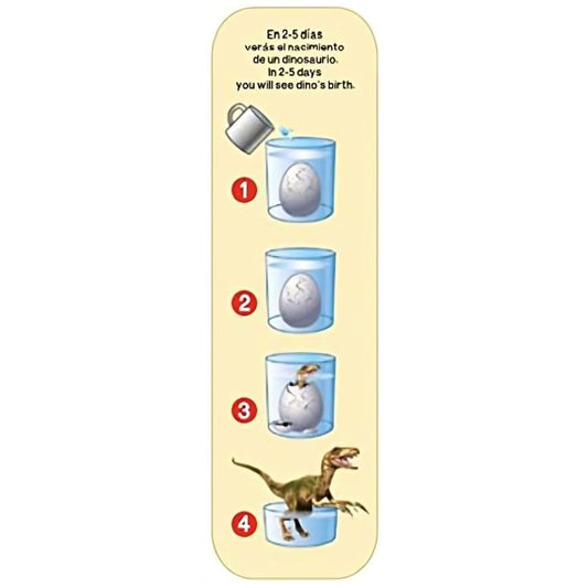 Ovo de dinossauro surpresa de 11 cm