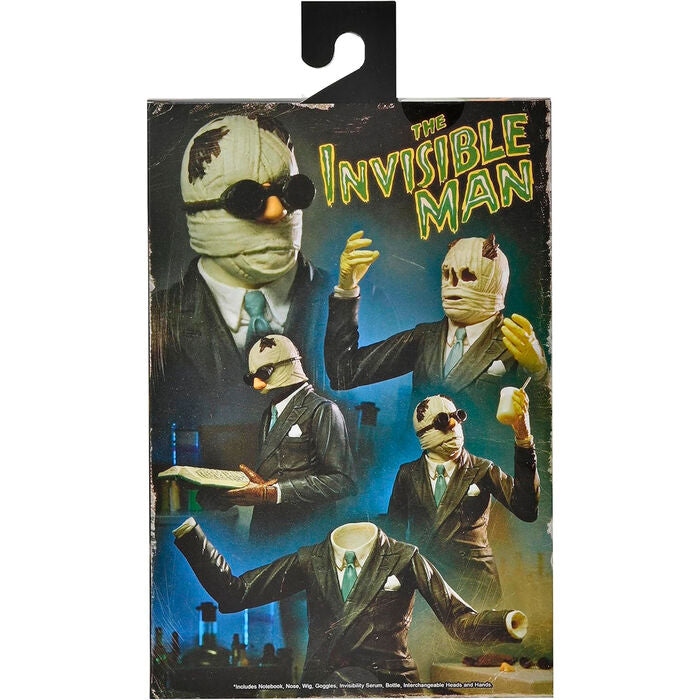 Figurine Ultimate Invisible Man Universal Monster de 18 cm