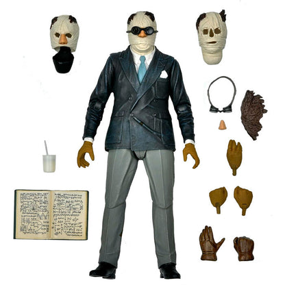 Figurine Ultimate Invisible Man Universal Monster de 18 cm