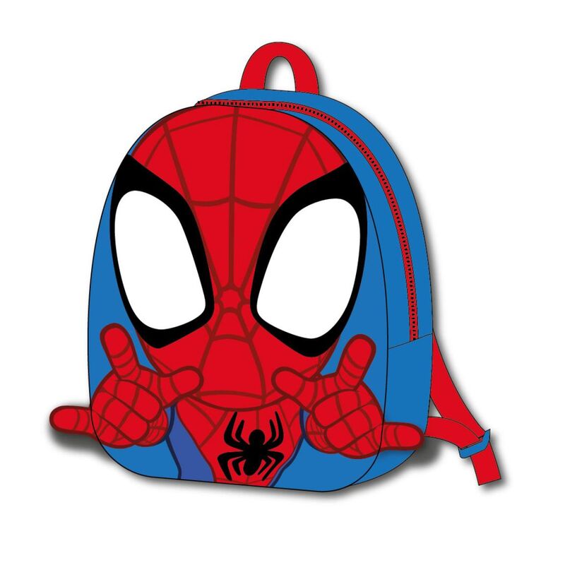 spidey plush backpack amazing friends marvel 22cm