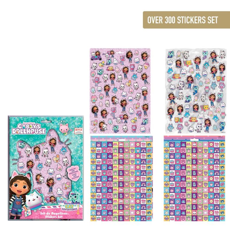 Gabby's Dollhouse Sticker Set