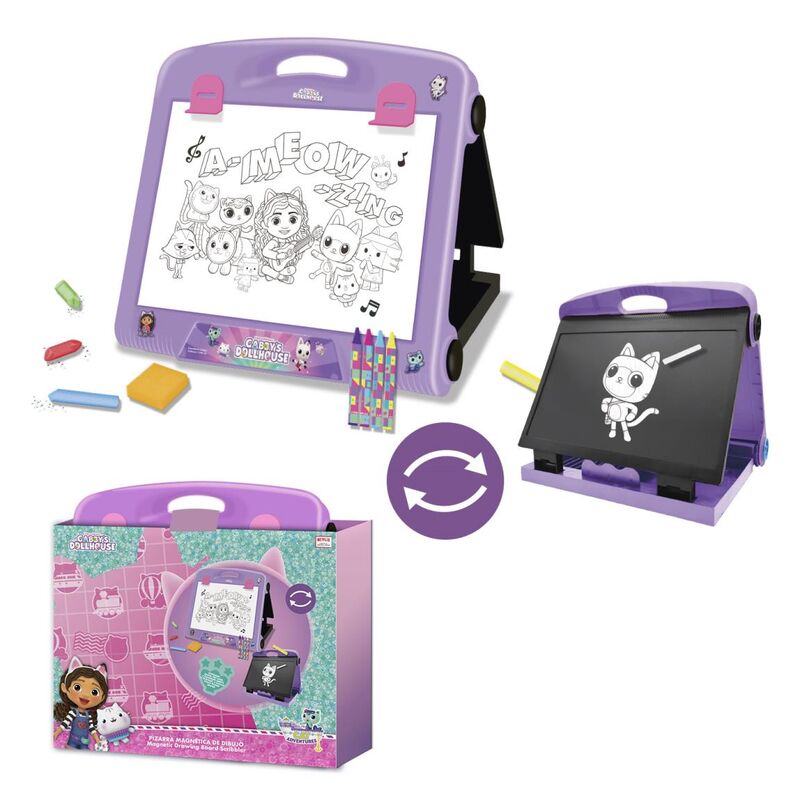 gabby's dollhouse portable stationery set