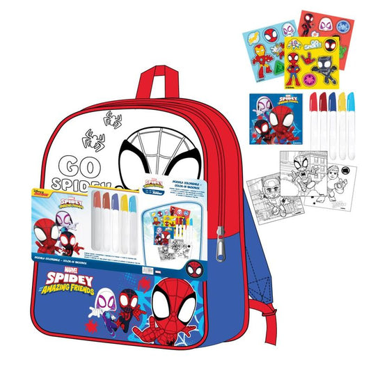 diy spidey amazing friends marvel backpack set