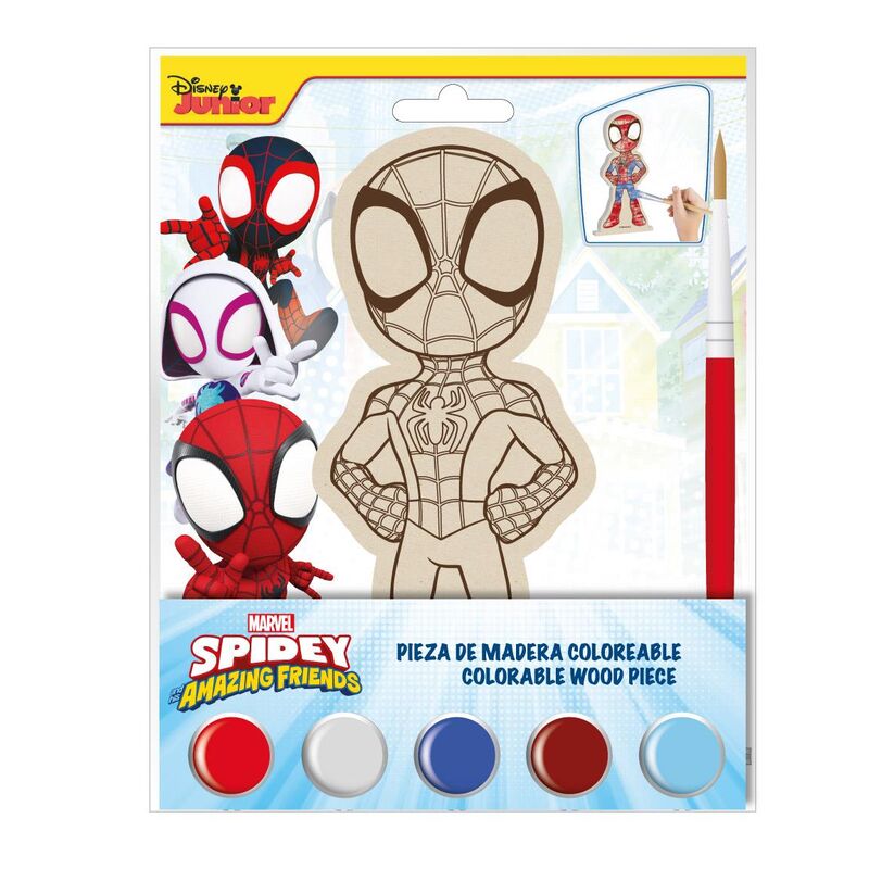 Kolorowanka Spiderman Amazing Friends Marvel