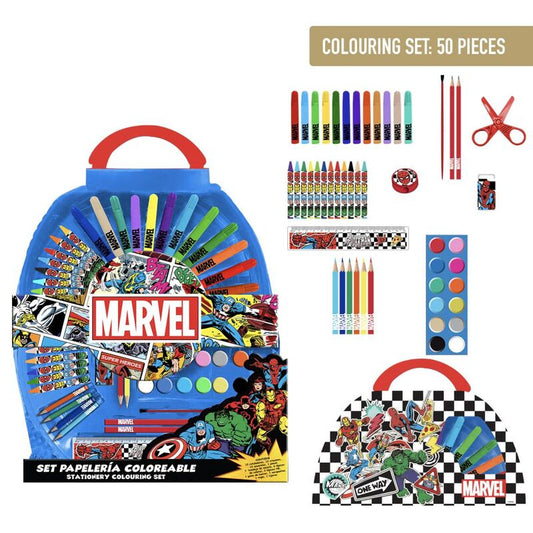 avengers marvel stationery set 50pcs