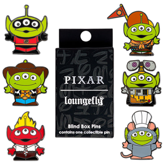 blind box mystery enamel pin alien toy story disney pixar loungefly assortment