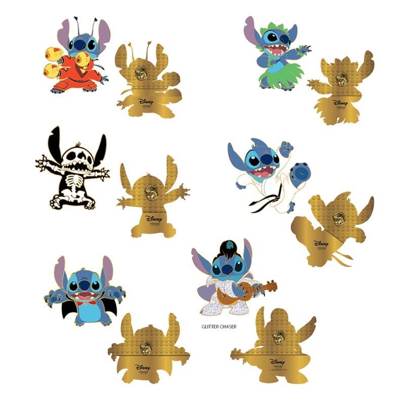 Blind Box Mystery Enamel Pin Stitch Disney Loungefly Assortment