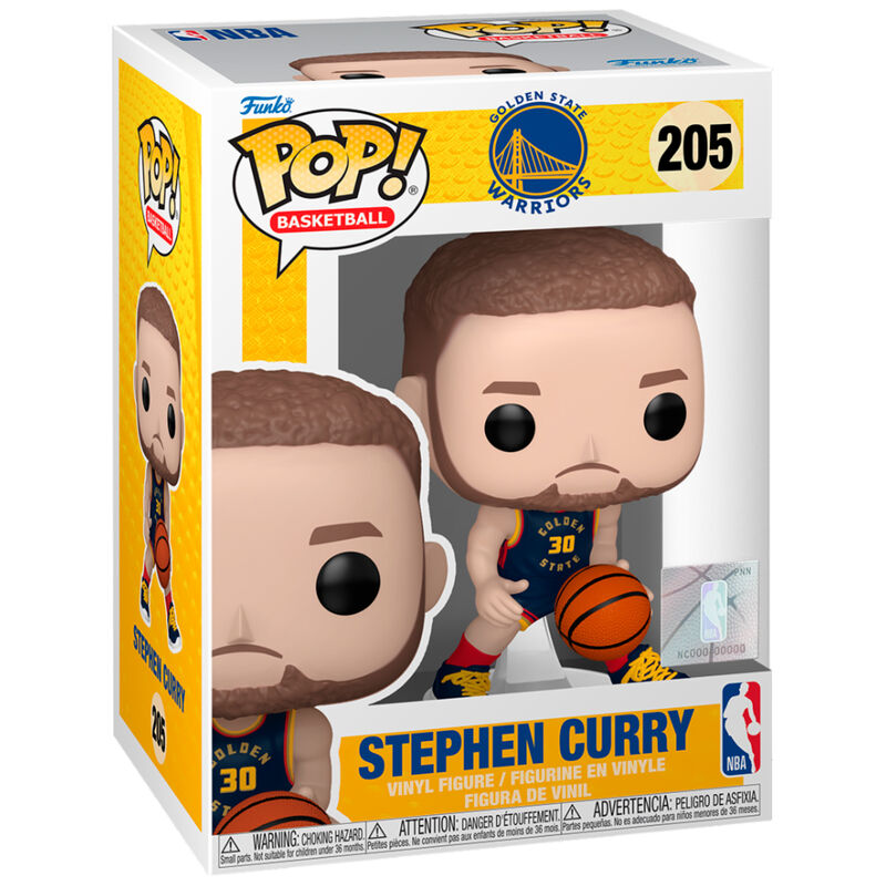 Figura POP de Stephen Curry de los Golden State Warriors de la NBA