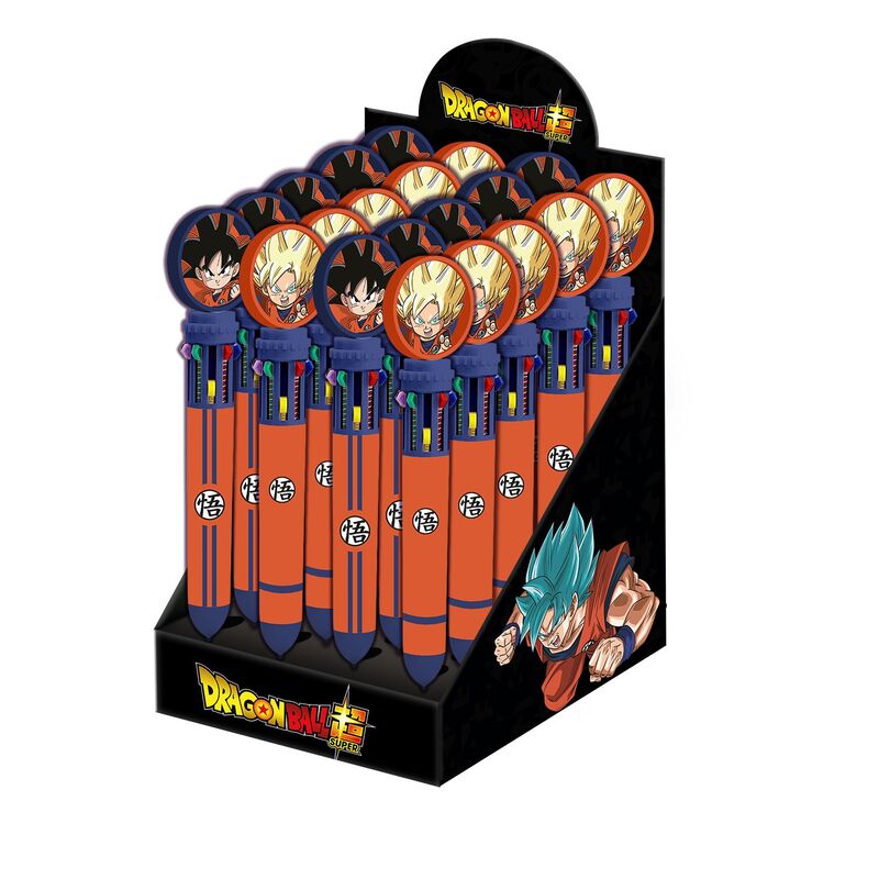 dragon ball super 10 color assorted pen