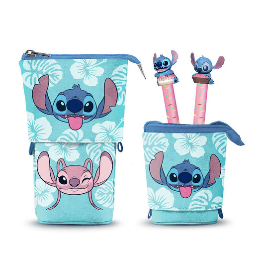 stitch disney pencil case  2 erasable pens