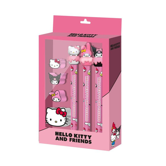hello kitty stationery blister pack