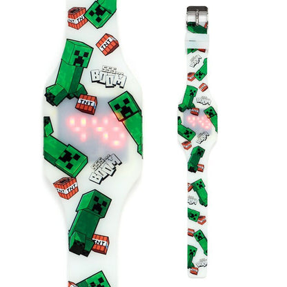 Relógio Digital de Silicone Minecraft Sortido