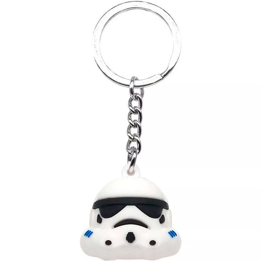 3d stormtrooper star wars keychain 6cm