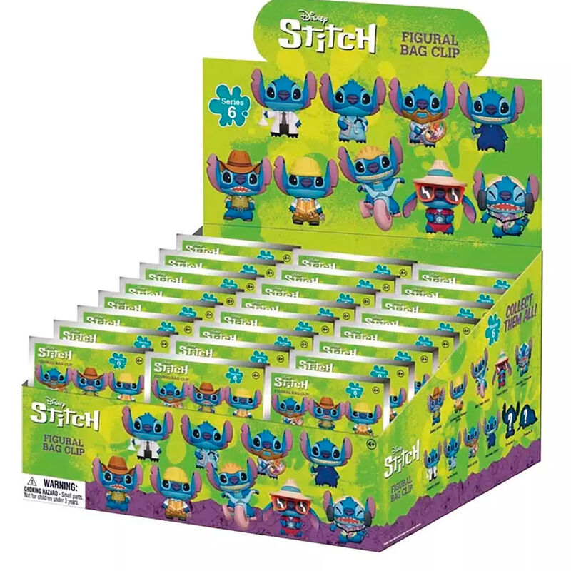 Saco surpresa com figura do Stitch da Disney de 5 cm sortida