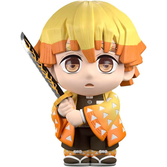 zenitsu agatsuma demon slayer kimetsu no yaiba piggy bank figure 20cm
