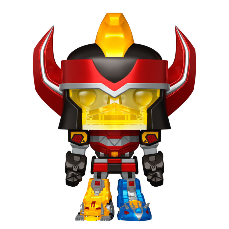 bitty bots mighty morphin power rangers megazord with red ranger figure