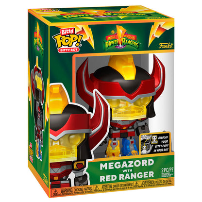Bitty Bots Mighty Morphin Power Rangers Megazord with Red Ranger Figure