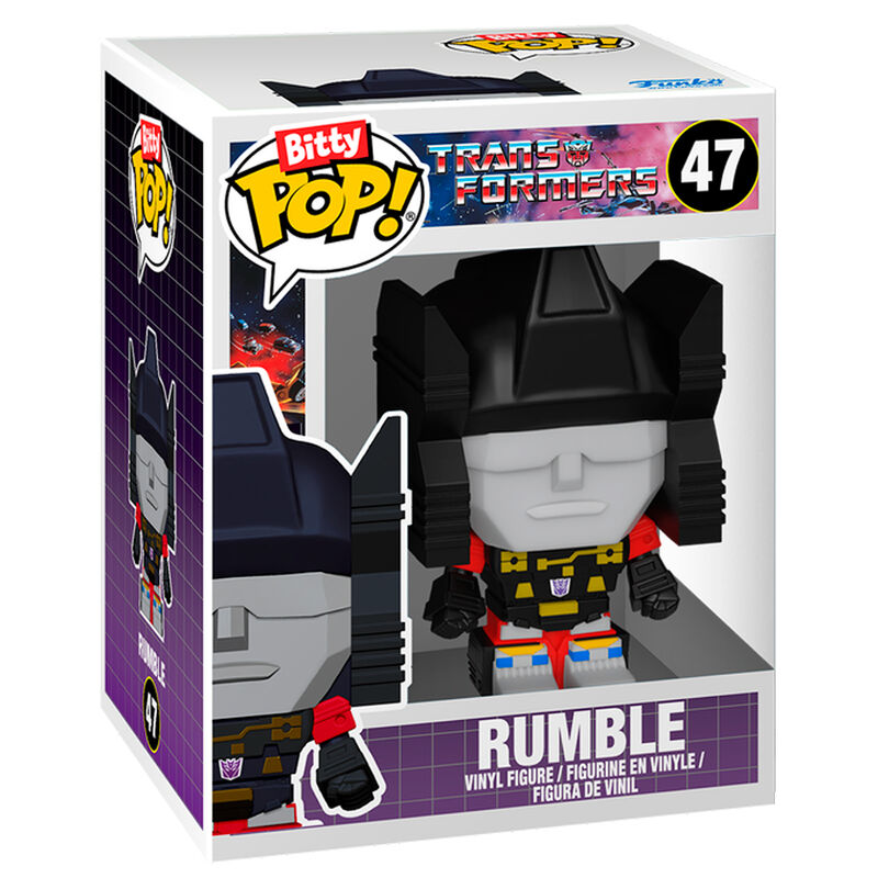 Bitty Bots Transformers Soundwave z figurką Rumble