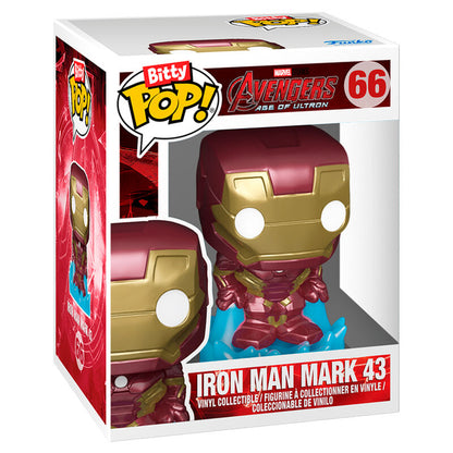 Figurine Bitty Bots Marvel Infinity Saga Hulkbuster avec Iron Man
